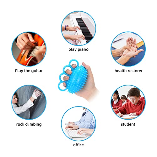 Hand Exercise Ball - Finger & Grip Strength Trainer, Hand Flexibility Squeeze Ball
