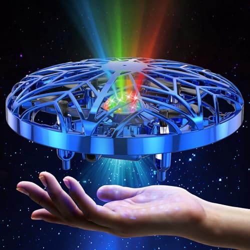 Hand Operated Drone Toy for Kids - Easy Fly Hover Drone with AI Motion Sensor, Rechargeable Drones for Kids 8-12 & 6-8, Safe Mini Quadcopter
