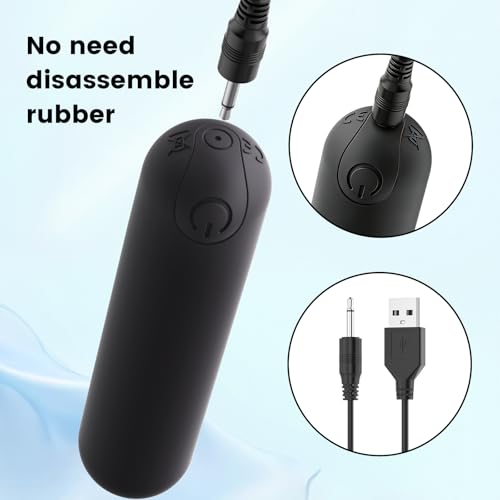 Handheld Electric Massager – Rechargeable Mini Massager, Black