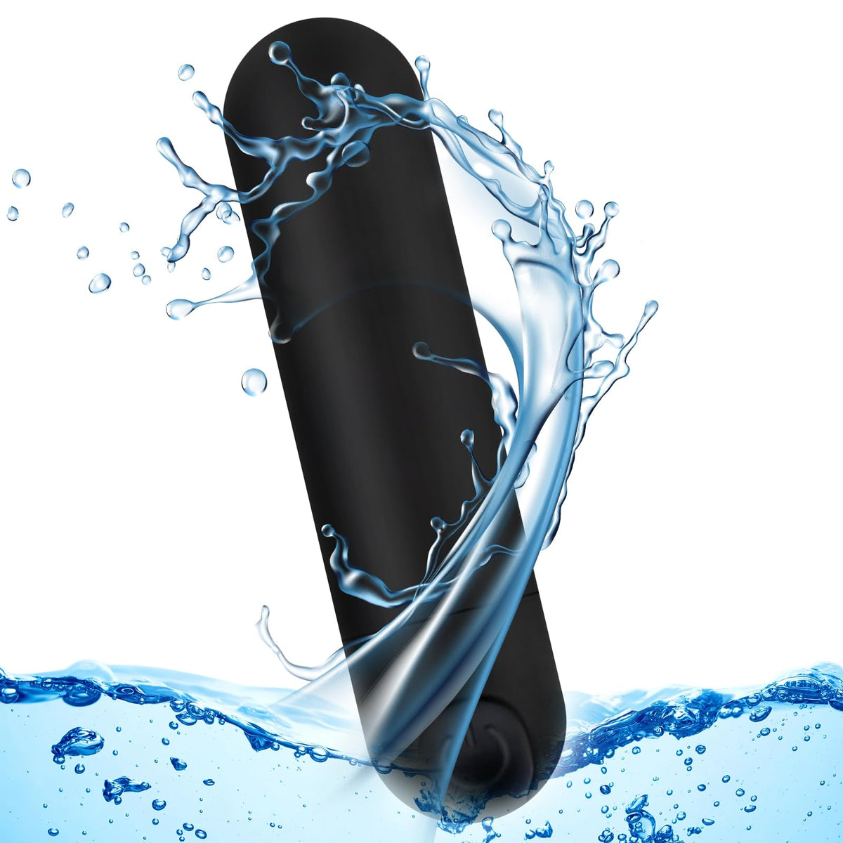 Handheld Electric Massager – Rechargeable Mini Massager, Black