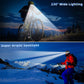 Headlamp Rechargeable 5Pack, 230° Wide Beam Head Lamp with 2 Spotlights, LED Headlamp with Motion Sensor, 5Mode Rechargeable Headlamp