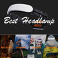 Headlamp Rechargeable PRO+, 7500mAh 1500 Lumen Super Bright 230°Beam LED Head Lamp, Head Lights for Forehead, 3 Modes
