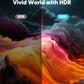 Highwings 4K HDMI Cable 6.6FT/2m - High-Speed HDMI 2.0 Quality Cord 4K@60Hz, Braided Nylon & Gold Connectors, HDR, Ethernet, ARC, 3D, HDCP 2.2