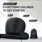 Hooded Hair Dryer Attachment w/A Headband Integrated That Reduces Heat Around Ears & Neck - Hair Dryer Hooded Diffuser Cap for Curly