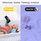 Hooku 2 Pack Silicone Teething Toys for Babies 0-6 Months, Teethers for Babies 6-12 Months, Remote Teether for Baby, Sensory Toys for Babies