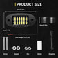 Hovano 20 Pods White Rock Lights 6000K Pure White 36 LEDs SMD Chips Super Bright Neon Underglow Light IP68 Waterproof