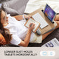 HUANUO Portable Lap Laptop Desk with Pillow Cushion, Fits up to 15.6 inch Laptop, with Anti-Slip Strip & Storage Function