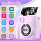 Instant Print Camera for Kids, Kids Digital Cameras for Toddler, Portable Toy for 3 4 5 6 7 8 9 10 Year Old Girl with 32GB SD Card-Purple