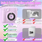 Instant Print Camera for Kids, Kids Digital Cameras for Toddler, Portable Toy for 3 4 5 6 7 8 9 10 Year Old Girl with 32GB SD Card-Purple