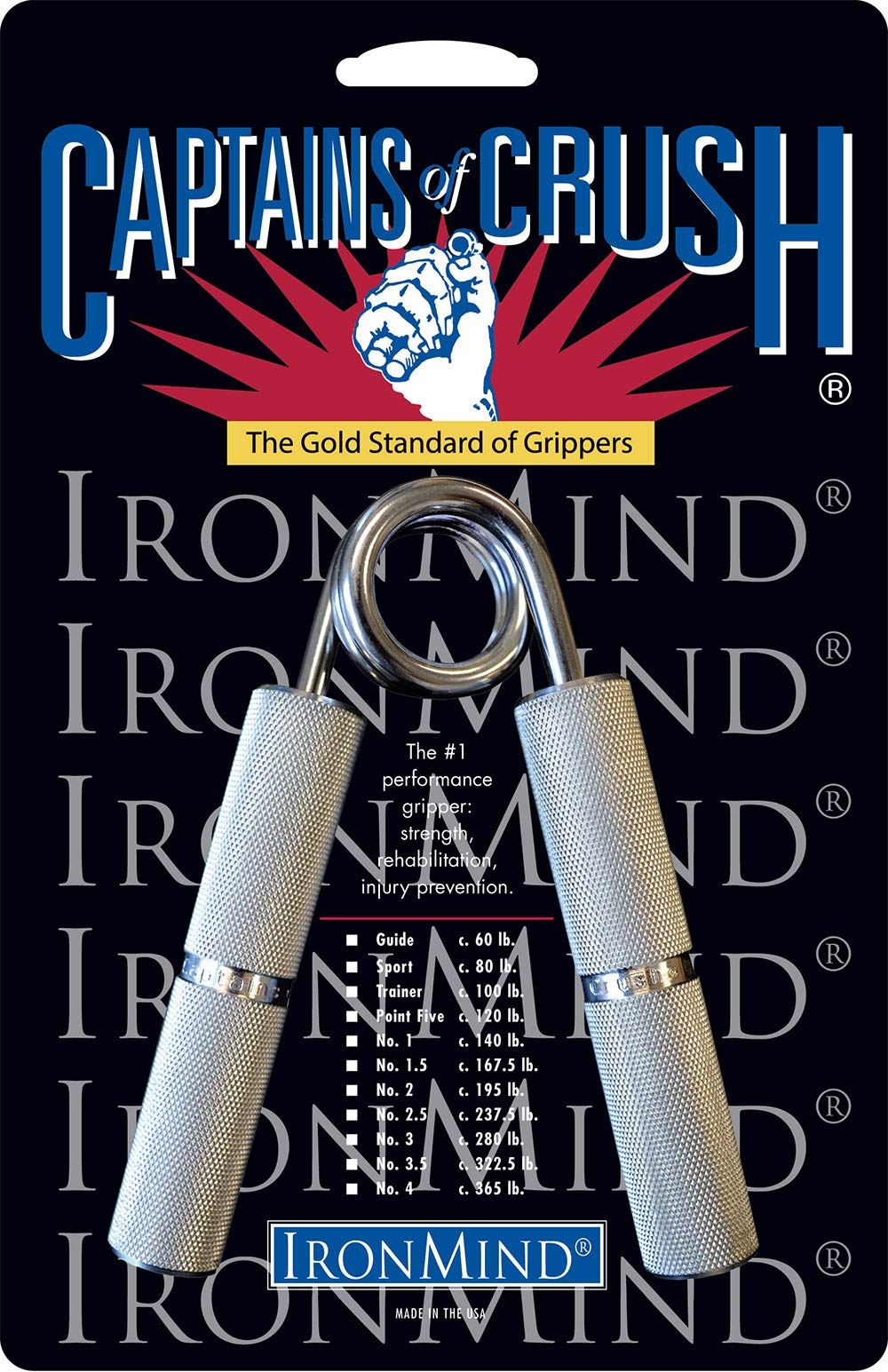 IronMind Captains of Crush (CoC) Hand Gripper - Hand Strengthener