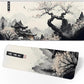 Japanese Mouse Pad, Large Japanese Desk Mat, XL Anime Gaming Keyboard Mat, Non-Slip Rubber Base, Big Extended Desk Protector for Home Office