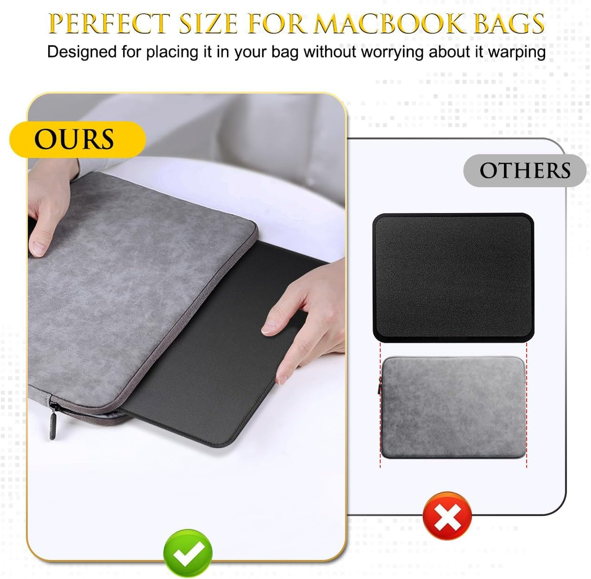 JIKIOU 3 Pack Mouse Pad with Stitched Edge, Comfortable Mouse Pads with Non-Slip Rubber Base, Washable Mousepads Bulk with Comfortable Cloth