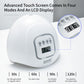 JODSONE U V LED Nail Lamp, Nail Dryer for Gel Polish, Led Light with Automatic Sensor & 4 Timers