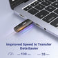JOIOT 128GB USB C Flash Drive Dual USB 3.0 Flash Drive Type C + USB A Portable Type-C Flash Drive 2-in-1 USB-C Thumb Drive