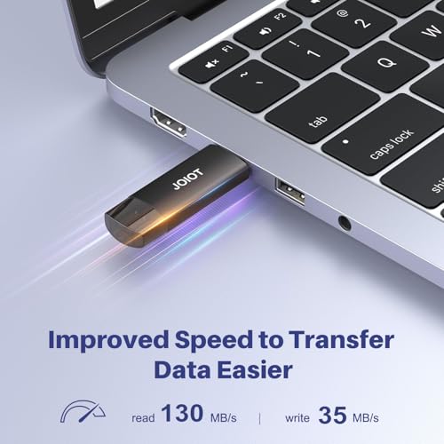 JOIOT 128GB USB C Flash Drive Dual USB 3.0 Flash Drive Type C + USB A Portable Type-C Flash Drive 2-in-1 USB-C Thumb Drive