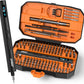 JOREST 155 in 1 Mini Electric Screwdriver Cordless, Precision Power Screwdriver Set, 5 Torque Levels (Max 0.75N.m), Magnetic Repair Tool Kit