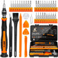 JOREST 40Pcs Small Precision Screwdriver Set with Torx Triwing Phillips, Mini Repair Tool Kit for Macbook, Computer, Laptop, PC, iPhone, PS5, Xbox