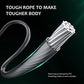 Jump Rope, H Handio Jump Rope with Counter, Workout Jumping Rope with Steel Ball Bearings, Adjustable Length Speed Skipping Rope