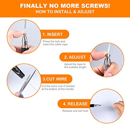 Jump Rope, High Speed Weighted Jump Rope - Premium Quality Tangle-Free - Self-Locking Screw-Free Design - Jump Ropes for Fitness