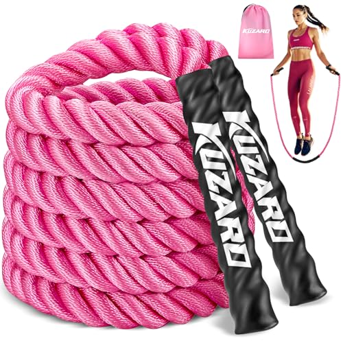 Jump Rope, Weighted Jump Rope for Women, Heavy Jump Ropes for Fitness, Home Gym Exercise Equipment, Adult Skipping Rope for Improve Strength