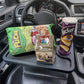 JUSTTOP Car Steering Wheel Desk for Laptop, Multipurpose Travel Car Accessories, Car Seat Stand Trays for Eating (Black)