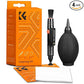 K&F CONCEPT 4-in-1 Camera Lens Cleaning Kit with Lens Cleaning Pen, Camera Air Blower, Microfiber Cleaning Cloth, Lens Cleaner Kit
