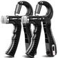 KDG Hand Grip Strengthener 2 Pack Adjustable Resistance 10-130 lbs Forearm Exerciser, Grip Strength Trainer for Muscle Building