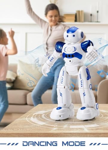 KingsDragon RC Robot Toys for Kids, Gesture & Sensing Programmable Remote Control Smart Robot