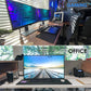 KTRIO Large Gaming Mouse Pad Desk Mat, Superior Micro-Weave Cloth for Precise Mouse Control, Non-Slip Rubber Base, Stitched Edges, Water-Resistant