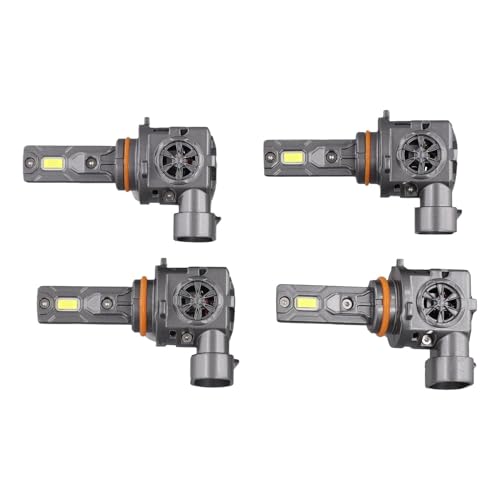 Latest 9005 9006 LED Bulbs, 100,000LM Brightness Hi/Low Beam, 85000+ Hours Long Service Life, 6500K Cool White (Pack of 2)