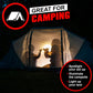 LED Flashlight High Lumens, Mini Tactical LED Flashlight 2 Pack, 5 Modes Zoomable Beam, Battery Powered (Batteries Not Included) for Camping, Hunting