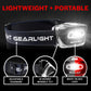 LED Headlamp 2-pack Battery Powered (AAA) - Head Lamp for Running Hunting Camping Fishing Hiking with Red Light and Adjustable Headband