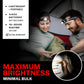 LED Headlamp 2-pack Battery Powered (AAA) - Head Lamp for Running Hunting Camping Fishing Hiking with Red Light and Adjustable Headband