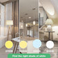 LED Light Bulbs Daylight 5000K, 60 Watt Equivalent LED Bulbs, A19 Standard Bulbs, 800 LM, 15000 Hours, E26 Base, Non-Dimmable
