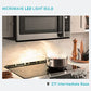 LED Microwave Light Bulbs Under Hood 40W Equivalent, E17 LED Bulb Dimmable for Range Hood, 3W 380 Lumens, LED Appliance Light Bulb Over Stove (2 Pack)
