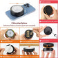 LED Puck Lights with Remote Control, Battery Operated Wireless Closet Light, Under Cabinet Lighting Stick on Tap Push Lights (Black)