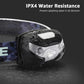 Lepro LED Headlamp Rechargeable - Super Bright Head Lamp with 5 Modes for Camping & Hiking Gear Essentials, IPX4 Waterproof Headlight Flashlight