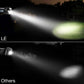 Lepro LED Headlamp Rechargeable - Super Bright Head Lamp with 5 Modes for Camping & Hiking Gear Essentials, IPX4 Waterproof Headlight Flashlight