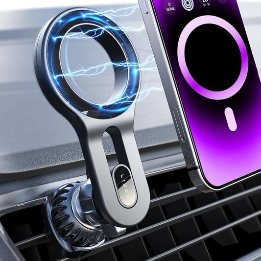LISEN for MagSafe Car Mount, Magnetic Phone Holders for Car Air Vent Phone Mount, Ultra-Magnetic