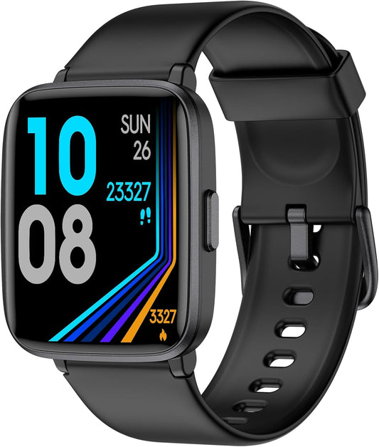 LIVIKEY Fitness Tracker Watch with Heart Rate Monitor, Activity Tracker with Pedometer, Sleep Monitor, Calories & Step Counter