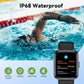 LIVIKEY Fitness Tracker Watch with Heart Rate Monitor, Activity Tracker with Pedometer, Sleep Monitor, Calories & Step Counter
