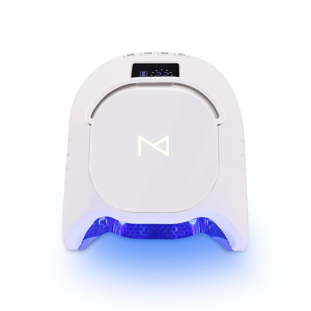 M - Max Brushless Nail Drill & GlowPro UV/LED Lamp Bundle - Professional Electric File for Manicures & Pedicures - Fast Curing Gel & Acrylic Nails