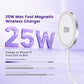 25W Magnetic Wireless Charger Pad, Fast Charging Pad Compatible with MagSafe for iPhone and AirPods