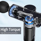 Massage Gun Deep Tissue, Silent Brushless Motor and Portable Massage Gun with 4 Interchangeable Heads for Relaxation