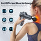 Massage Gun Deep Tissue, Silent Brushless Motor and Portable Massage Gun with 4 Interchangeable Heads for Relaxation