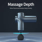 Massage Gun Deep Tissue, Silent Brushless Motor and Portable Massage Gun with 4 Interchangeable Heads for Relaxation