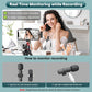MAYBESTA Wireless Mini Microphone for iPhone, Android Phone - Bluetooth Lavalier Lapel Mic for Audio Video Recording