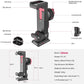 Metal Phone Tripod Mount 3 Cold Shoes & Arca Port, 360° Smartphone Tripod Adapter for iPhone 17 16 15 Cell Phone Stand Holder