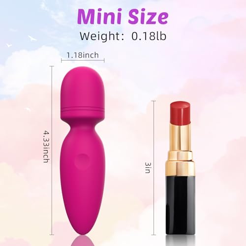 Mini Handheld Massager – USB Rechargeable, 10 Vibration Modes