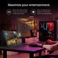 MNN Portable Monitor 15.6inch FHD 1080P USB C HDMI Gaming Ultra-Slim IPS Display w/Smart Cover & Speakers, HDR Plug&Play, External Monitor